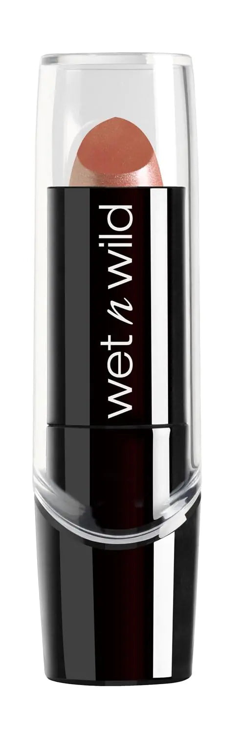 wet n wild Silk Finish Lipstick Hydrating Rich Buildable Lip Color Formulated with Vitamins AE & Macadamia for Ultimate Hydration Cruelty-Free & Vegan - Breeze